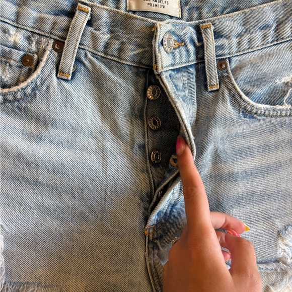 AGOLDE Parker Jean Shorts - Picture 3 of 7